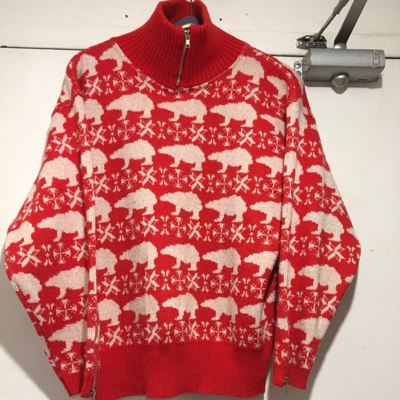 VINTAGE ALAIN MANOUKIAN KNITTED WOOL BLEND SWEATERS SIZE 2 - Picture 2 of 7